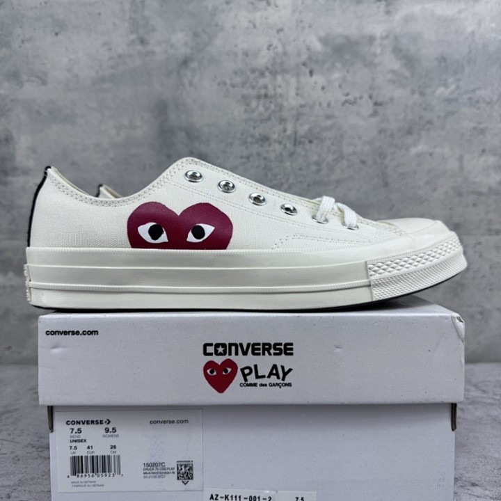 TOP Batch Converse Chuck Taylor 70s x CDG PLAY 150206C