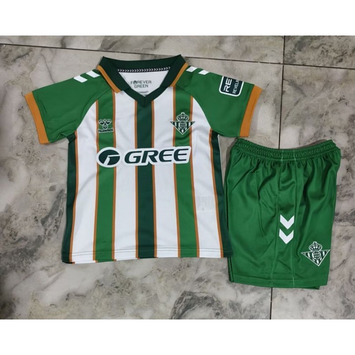 26/27 Kids Betis Training Uniform Green 16# 28#