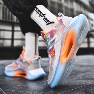 Student Sneakers Men's Basketball Low-Top Men's Sports And Leisure Shoes Men's Korean Version Of The Trend Of All-Match Youth Ru