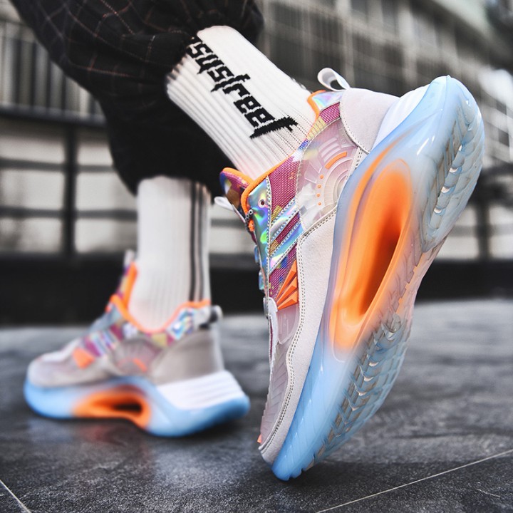 Student Sneakers Men's Basketball Low-Top Men's Sports And Leisure Shoes Men's Korean Version Of The Trend Of All-Match Youth Ru